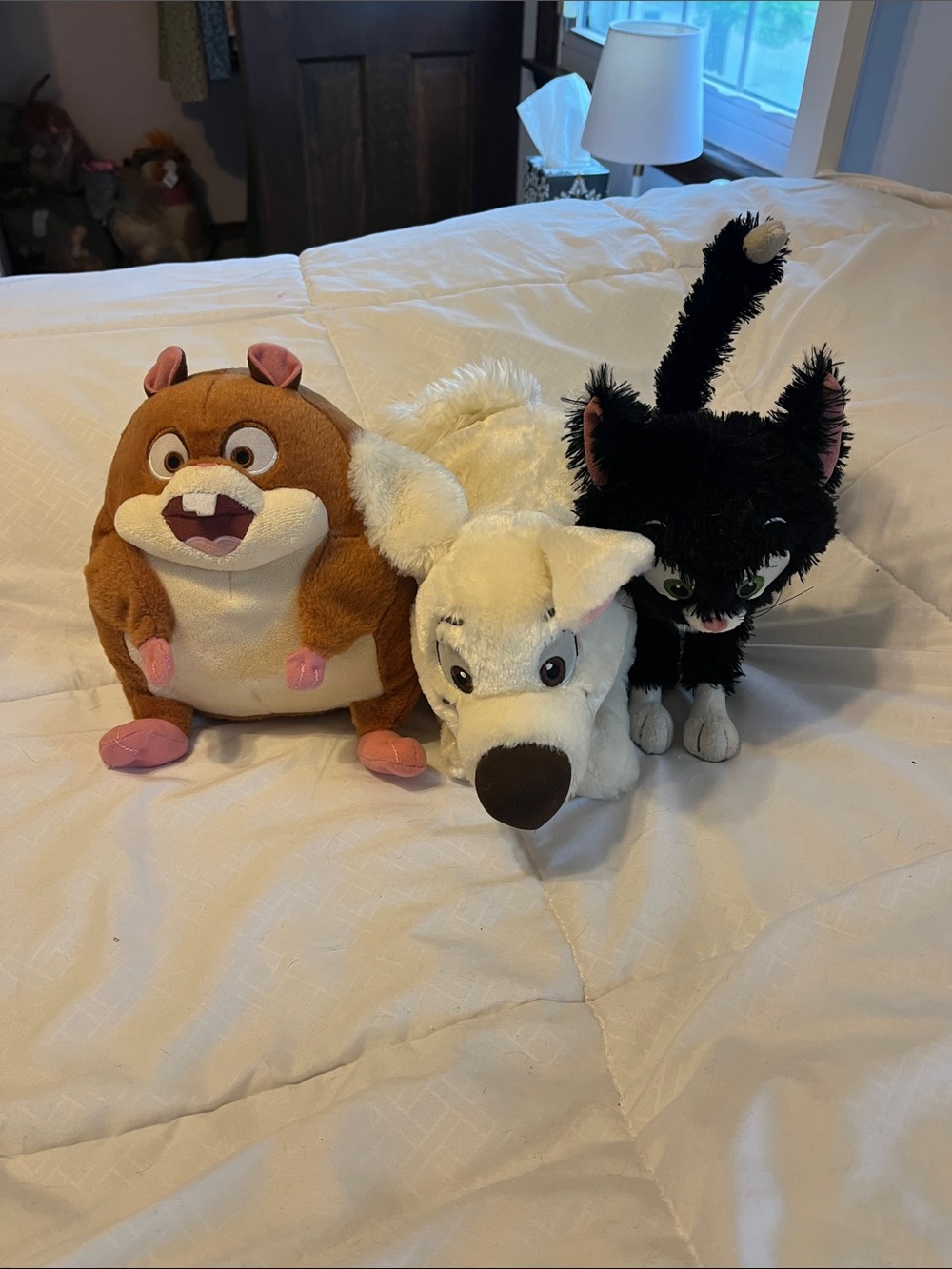 Disney Store Bolt plush set mittens and Rhino
